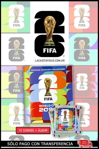 FIFA WORLD CUP 2026 (COMBO ÁLBUM + SOBRES DE FIGURITAS)
