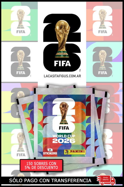 FIFA WORLD CUP 2026 (COMBO ÁLBUM + SOBRES DE FIGURITAS)