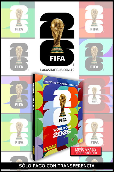 PRE-VENTA: FIFA WORLD CUP 2026 (ÁLBUM TAPA DURA) SÓLO PAGO CON TRANSFERENCIA / LEER PUBLI