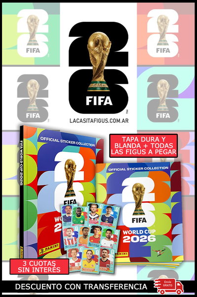 FIFA WORLD CUP 2026 (ÁLBUM COMPLETO - LLENO A PEGAR)