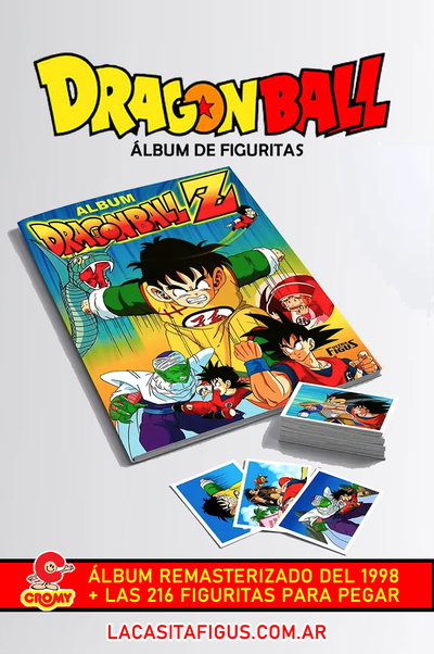 DRAGON BALL 1998 (1 de 6)(ÁLBUM DE FIGUS COMPLETO A PEGAR)(REPRO)