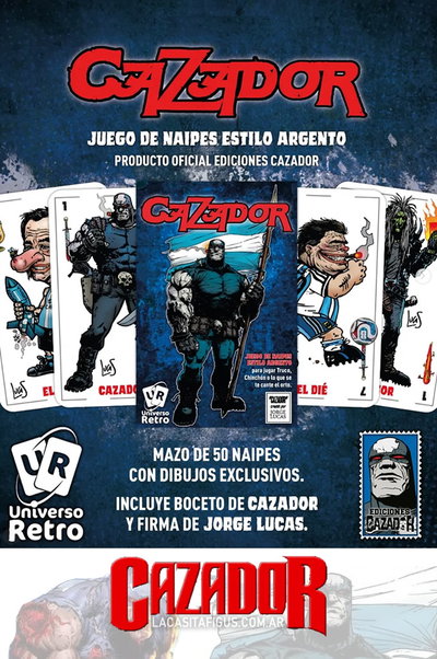 PRE-VENTA: CAZACARTAS (JUEGO DE NAIPES DE "CAZADOR")