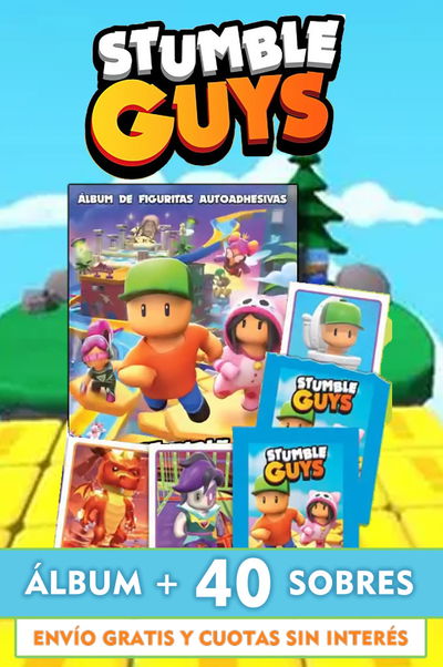 STUMBLE GUYS (COMBO ÁLBUM + 40 SOBRES DE FIGURITAS)