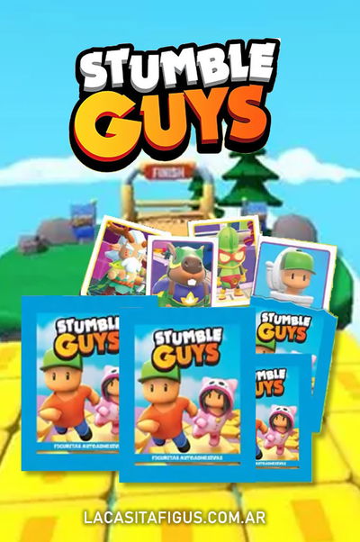 STUMBLE GUYS (PACK DE 20 SOBRES DE FIGURITAS)
