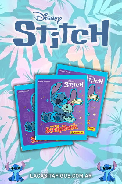 STITCH (PACK DE 20 SOBRES DE FIGURITAS)