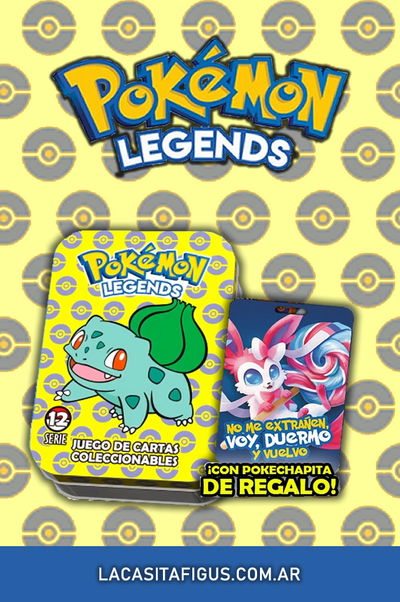 POKÉMON LEGENDS SERIE 12 (MAZO INICIAL EN LATA)