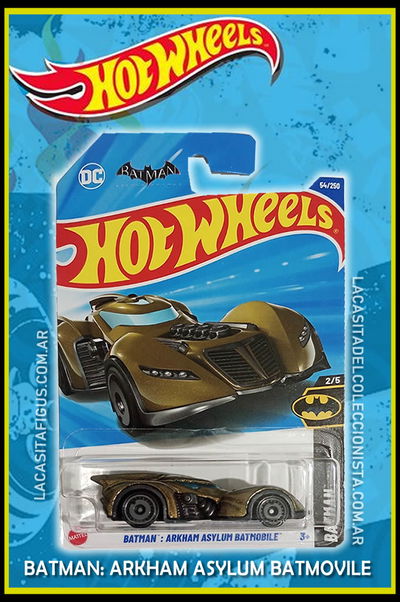 BATMAN: ARKHAM ASYLUM BATMOVILE (Hot Wheels 2025)