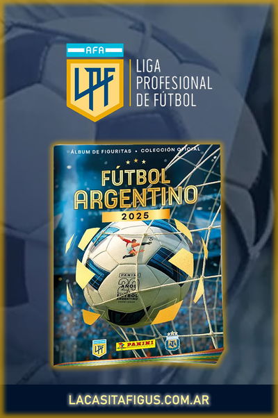 FUTBOL ARGENTINO 2025 (ÁLBUM DE FIGURITAS)