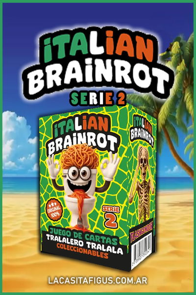 ITALIAN BRAINROT SERIE 02 DE FLASH GONDOR (VERDE)(MAZO INICIAL)