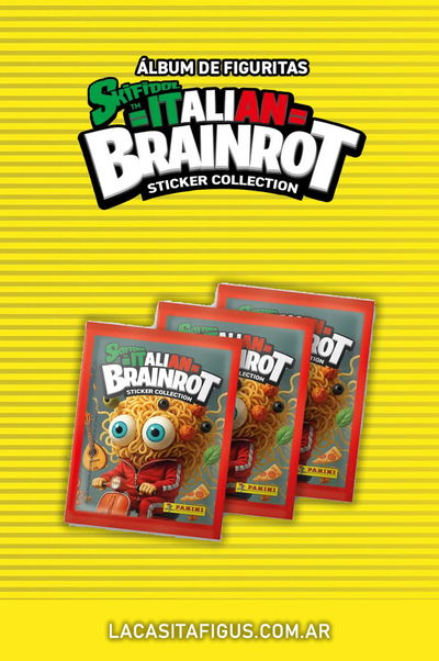 SKIFIDOL ITALIAN BRAINROT (PACK DE 20 SOBRES DE FIGURITAS)