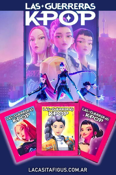 LAS GUERRERAS K-POP (PACK DE 20 SOBRES DE FIGURITAS)