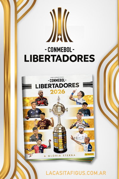 PRE-VENTA: CONMEBOL LIBERTADORES 2026 (ÁLBUM DE FIGURITAS)
