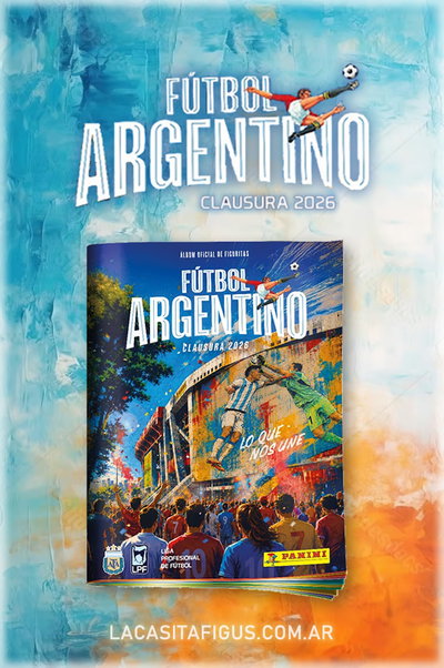 FÚTBOL ARGENTINO 2026 (ÁLBUM DE FIGURITAS)