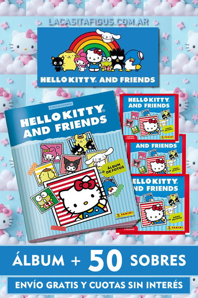 HELLO KITTY 2026 (COMBO ÁLBUM + 50 SOBRES DE FIGURITAS)