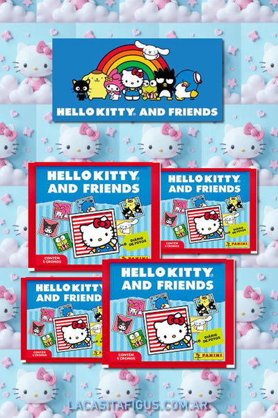 HELLO KITTY 2026 (PACK DE 20 SOBRES DE FIGURITAS)