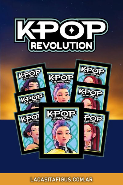 K-POP REVOLUTION (PACK DE 20 SOBRES DE FIGURITAS)