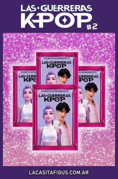 LAS GUERRERAS K-POP 2 (PACK DE 20 SOBRES DE FIGURITAS)