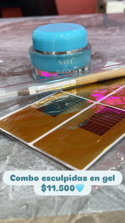 COMBO ESCULPIDAS EN GEL