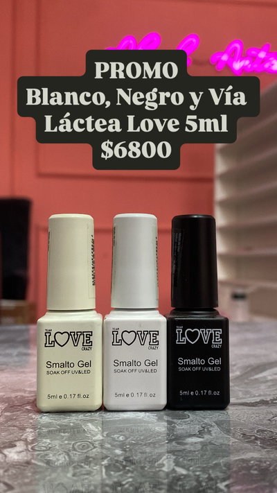 BLANCO, NEGRO Y VIA LÁCTEA LOVE 5ml