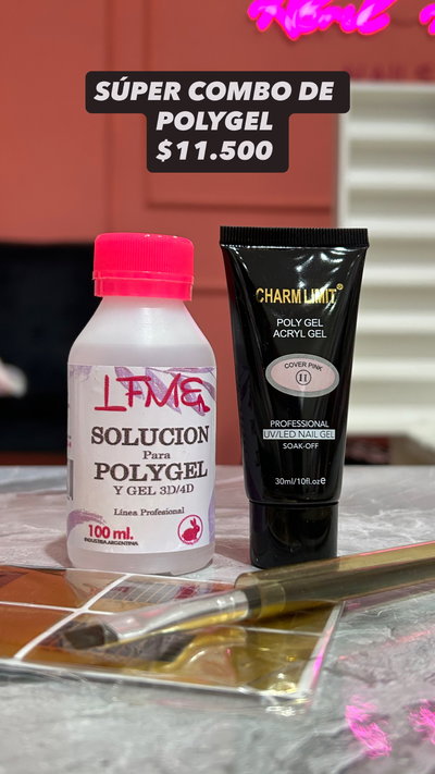 COMBO DE ESCULPIDAS EN POLYGEL