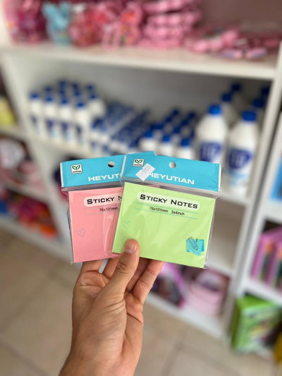 Notas adhesivas de color