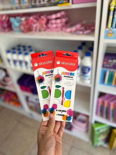 Set de acuarelas + pincel