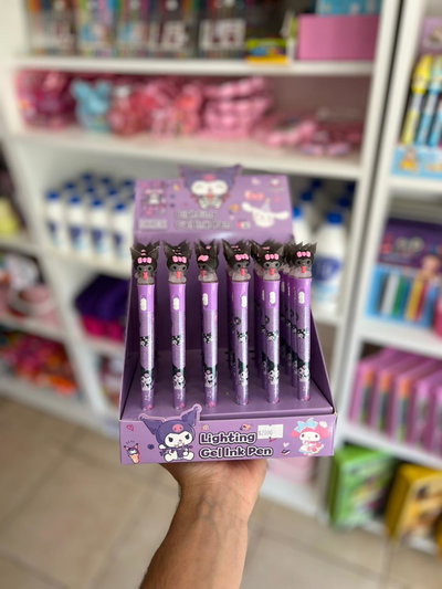 Lapicera Kuromi c/ luces