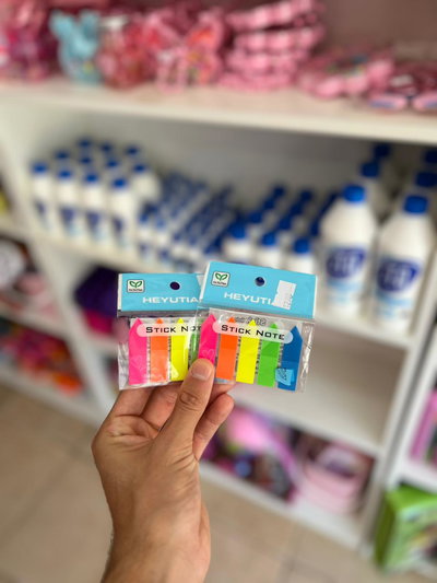 Señaladores fluo adhesivos