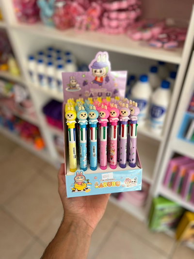Lapicera varios colores Labubu