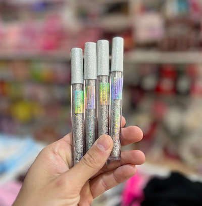 Mascara de pestañas con glitter