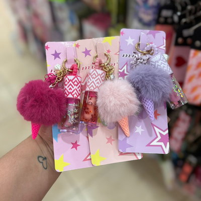 LLAVERO GLOSS + HELADO