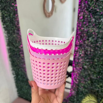 ORGANIZADOR DE PINCELES REDONDO CON MANIJA