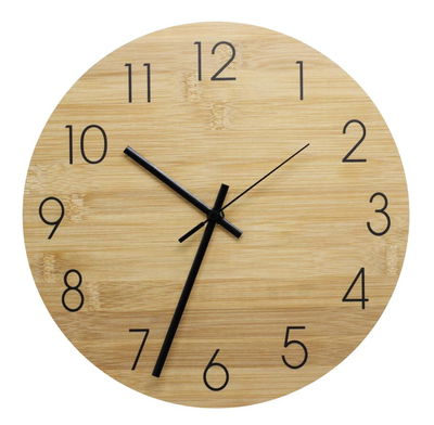 RELOJ DE PARED BAMBOO