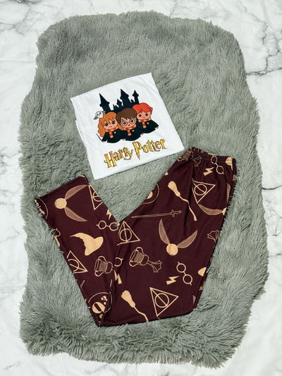 Pijama otoño HARRY POTTER Dorado talle 50/52