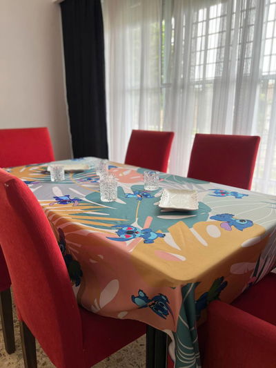 Mantel stitch enamorado