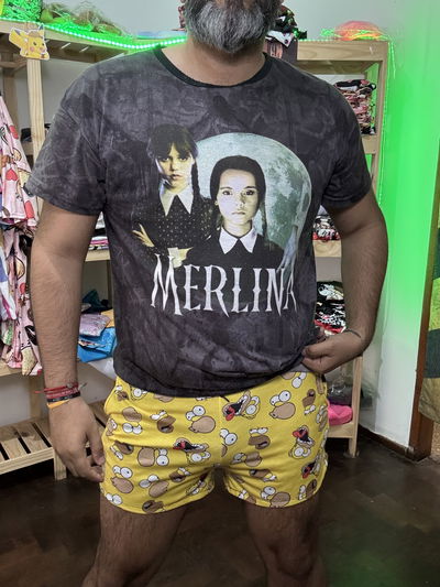 Short homero Talle unicornio abarca hasta el talle 48