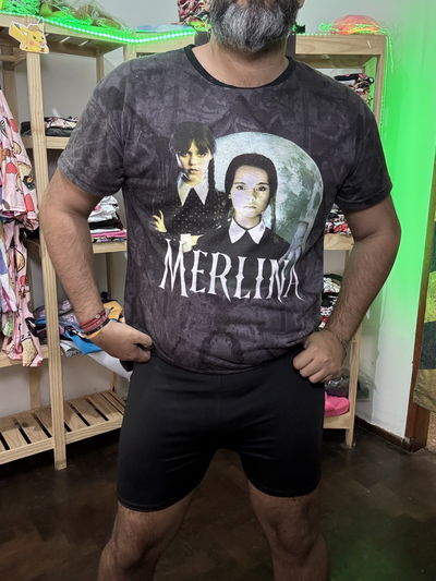 Calza negra lisa abarca hasta el talle 48