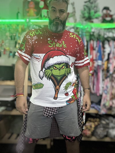 Remeron talle 6 el Grinch stank Navidad