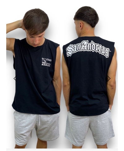 Musculosa negra talle 5