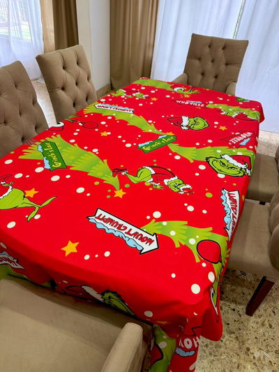 Mantel navideño El Grinch