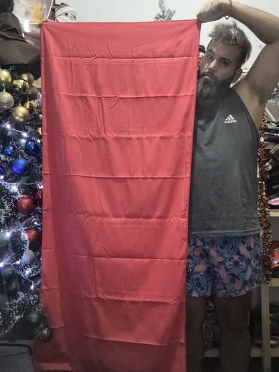 Toallon secado rápido color rojo