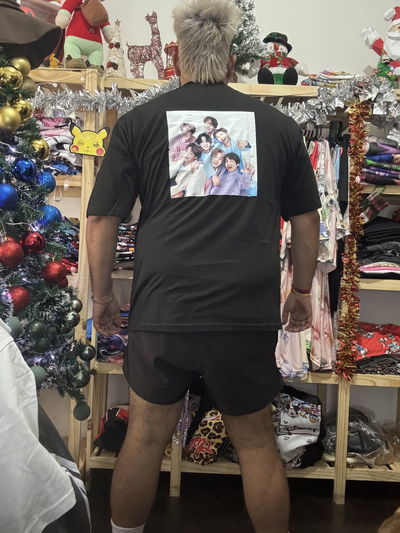 Remeron BTS NEGRO talle único Abarca hasta el talle XXL