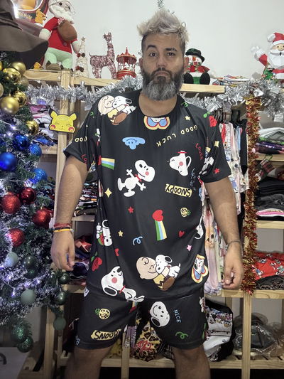 Pijama de verano talle 64/66 snoopy nuevo