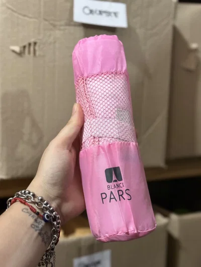 Toallon secado rápido color rosa