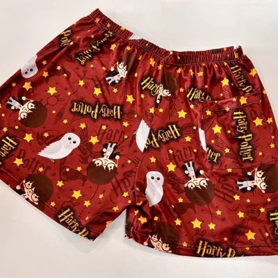 Short Harry Potter bordo hedwig  talle 6