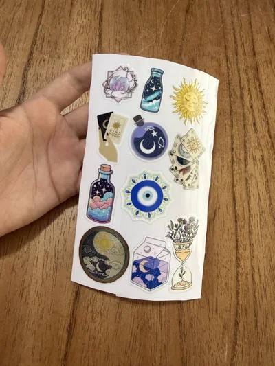 Stickers UV Ojo turco 