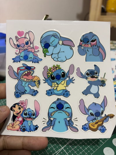 Stickers UV Ojo stitch 