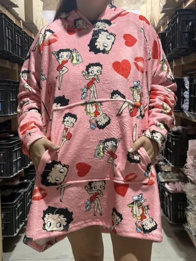 Buzón manta Betty boop  Polar soft