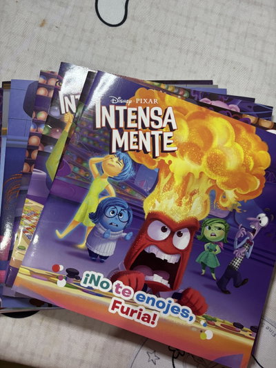 8 Libros coleccion Intensamente 2 