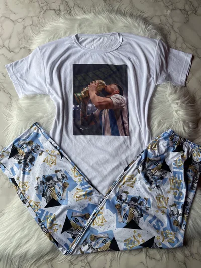 Pijama messi otoño talle 54/56